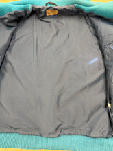 1990s Pendleton Turquoise Southwestern Wool Zip Up Jacket Made In The USA