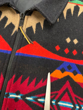 1990s Pendleton Southwestern Wool Zip Up Jacket Made In The USA
