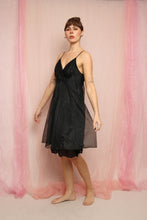 ❤️ 70s Black Babydoll Nightgown