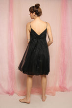 ❤️ 70s Black Babydoll Nightgown