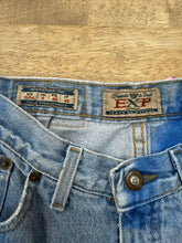 1990s Lightning Bolt Airbrushed Express Jeans