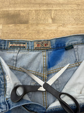 1990s Lightning Bolt Airbrushed Express Jeans