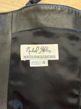 1990s Michael Hoban For North Beach Leather Tank Top