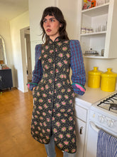 70s Quilted Floral Jacket