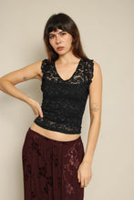 Y2K Black Sheer Floral Lace Shirt With Flutter Sleeves
