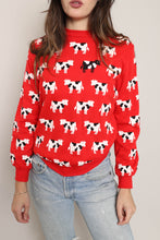 80s Black Cow Sweatshirt