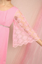 ❤️ 70s Lace Bell Sleeve Dress