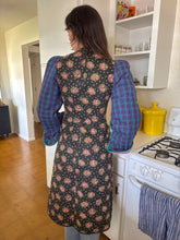 70s Quilted Floral Jacket