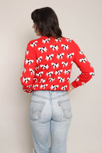 80s Black Cow Sweatshirt