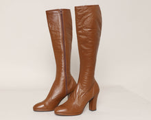 70s Brown Gogo Boots