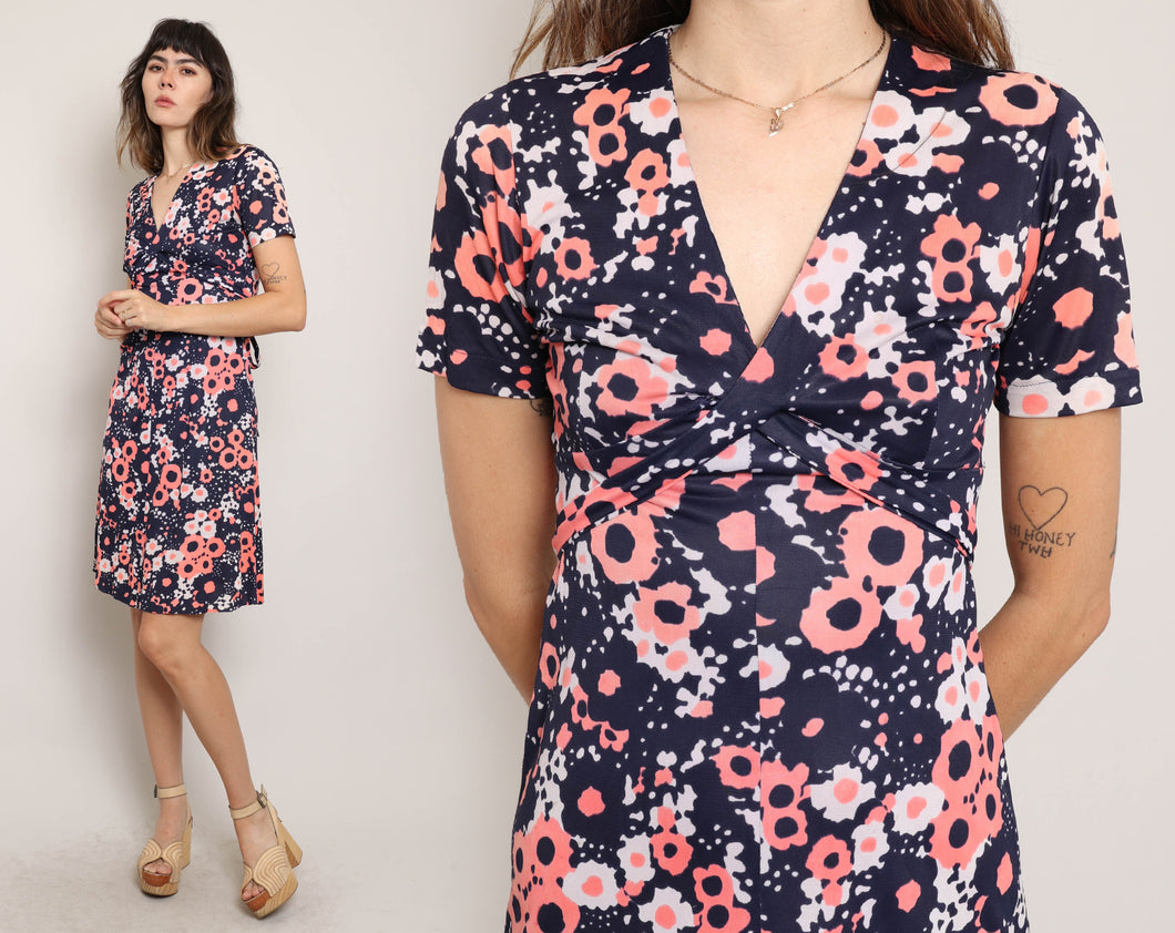 60s Mod Floral Dress