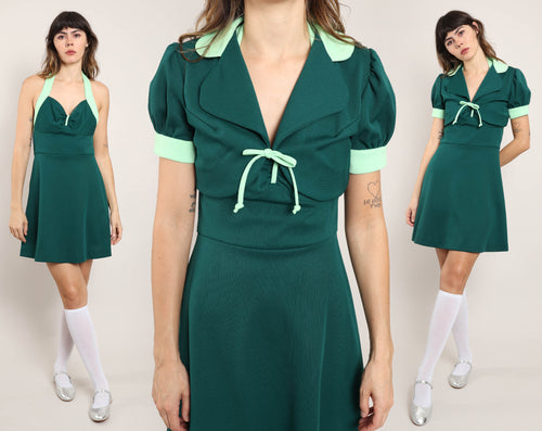 70s Mod Mini Dress Set