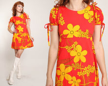 70s Hawaiian Mini Dress