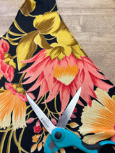 70s Botanical Sarong Dress