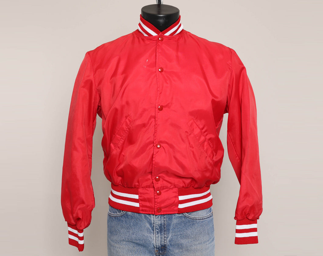 80s Red Track Jacket