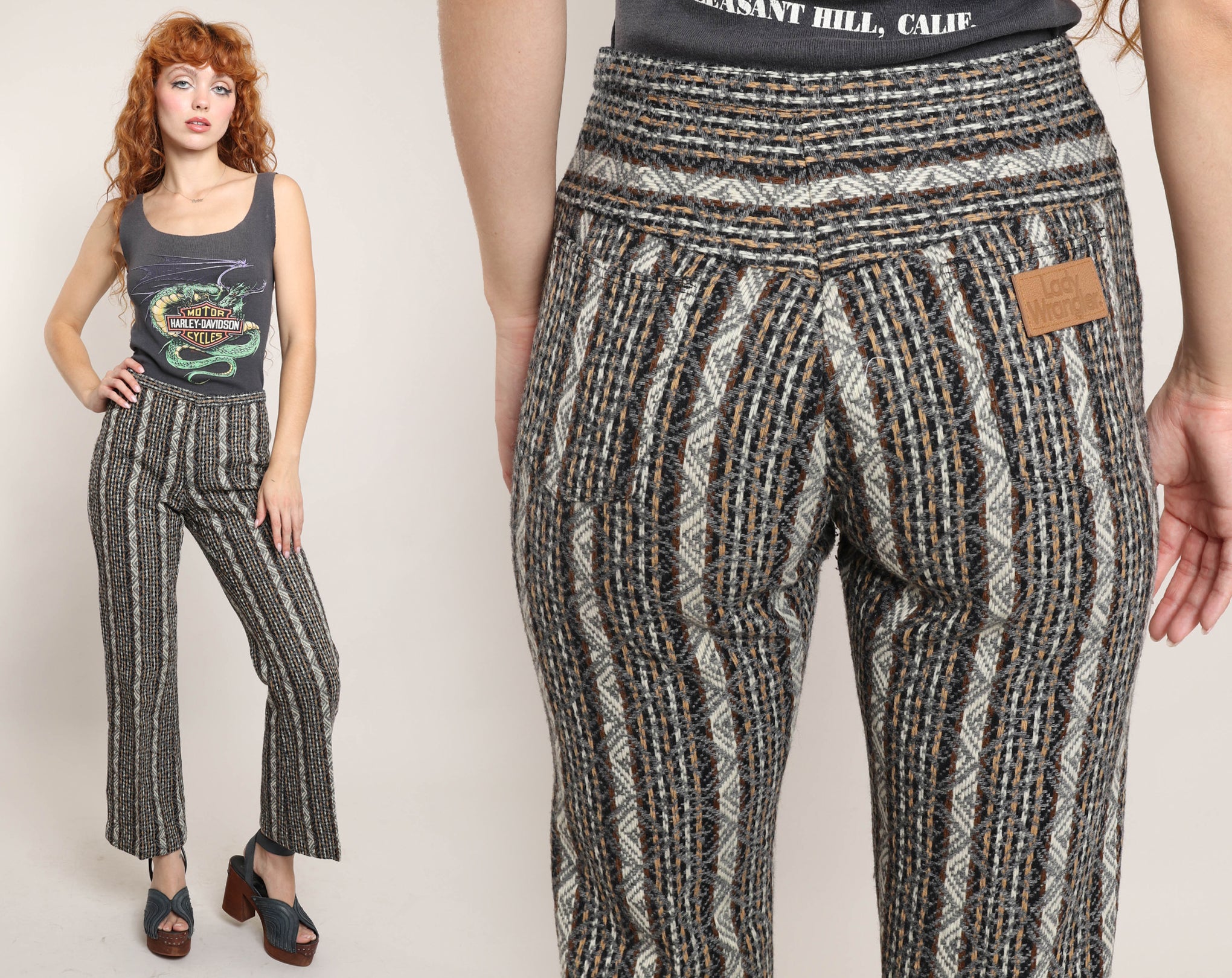 70s Wrangler Striped Knit Pants – Luxie Vintage