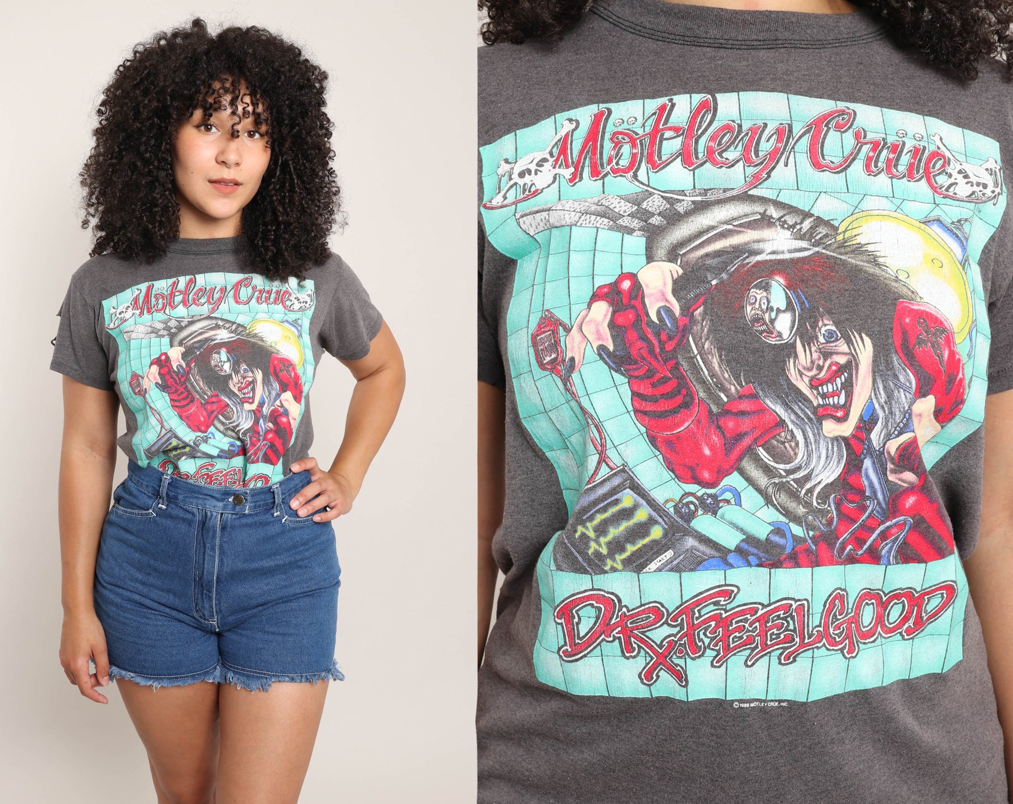 80s M tley Cr e T Shirt