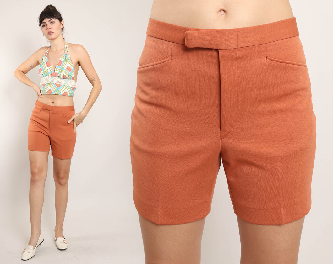 70s Terracotta Shorts