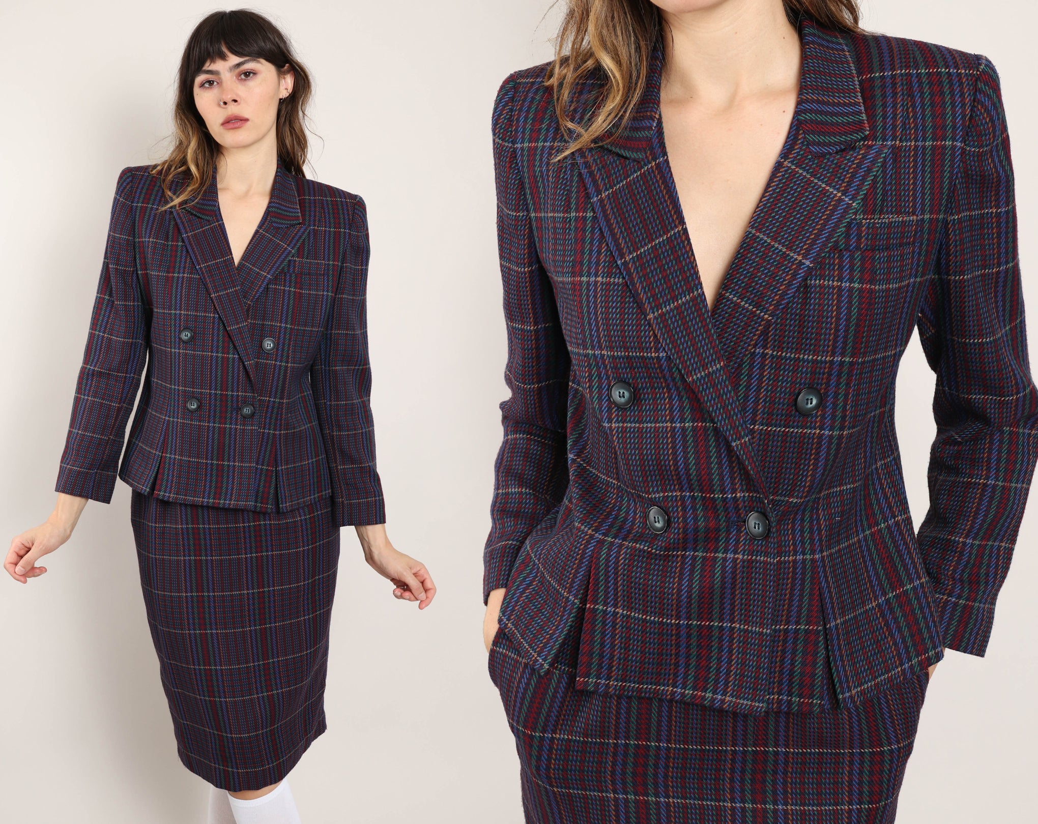 80s skirt suit best sale