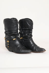 80s Zodiac Slouch Boots