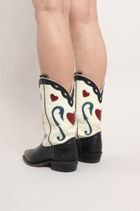80s Acme Heart Boots