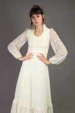 Cream Lace Victorian Dress