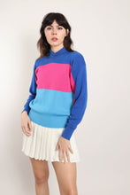 80s Color Block Sweater