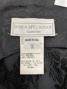90s Jessica McClintock Tapestry Dress