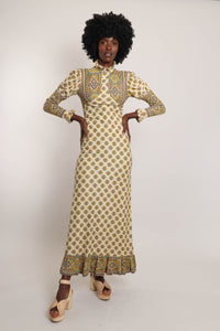 70s Psychedelic Juliet Dress
