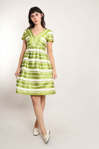 60s Sarmi Striped Dress