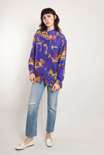 90s Silk Southwestern Shirt