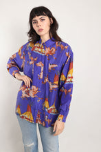 90s Silk Southwestern Shirt