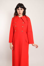 80s Vivid Wool Peacoat