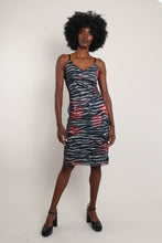 00s Zebra Print Dress