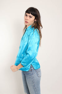 70s Reversible Silk Jacket