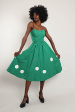 50s Cotton Polka Dot Dress