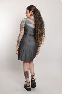 00s Gunmetal Tank Dress