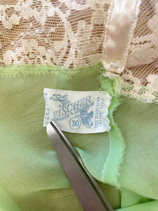 60s Mint Slip Dress