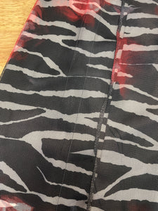 00s Zebra Print Dress
