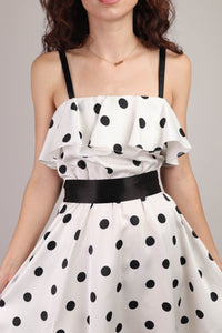 80s Polka Dot Party Dress