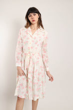 70s Pink Floral Dress
