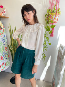 80s Suede Culottes