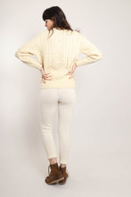 80s Ivory Wool Pants