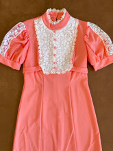 70s Princess Peach Dress XS