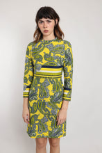 60s Psychedelic Paisley Dress