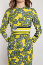 60s Psychedelic Paisley Dress