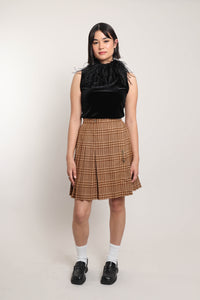 90s Liz Claiborne Kilt Skirt