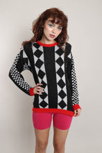 80s Harlequin Sweater