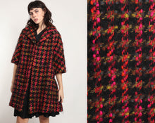 60s Lilli Ann Plaid Coat