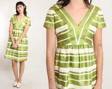 60s Sarmi Striped Dress